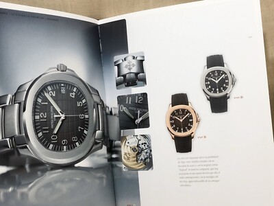 PATEK PHILIPPE 2009 2010 Katalog Spanish Nautilus Calatrava Jahreskalender /