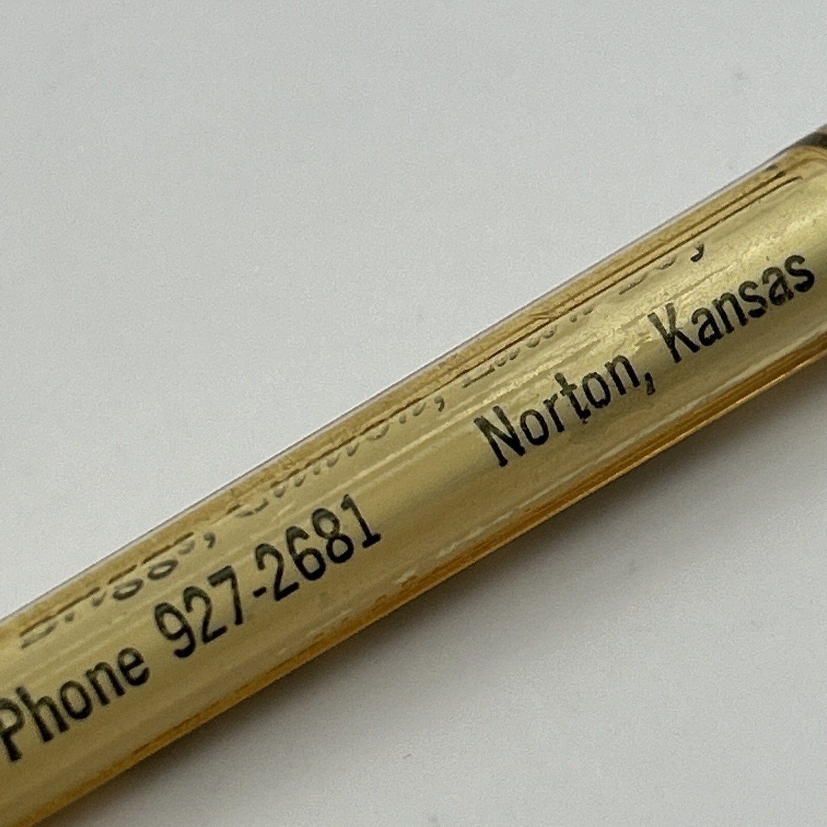 Col.Littletonボールペン VTG Ballpoint Pen Marcy Tool & Supply Vermillion Kansas | eBay