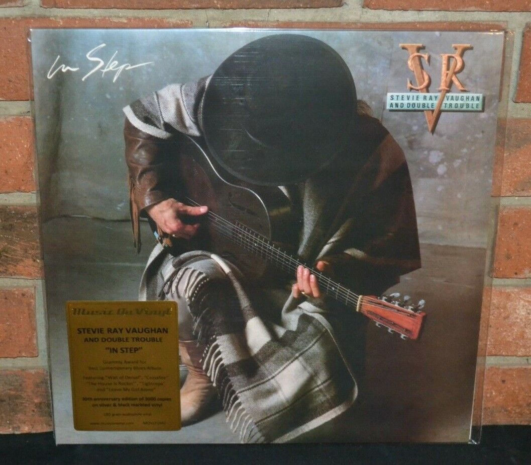 STEVIE RAY VAUGHAN - In Step, Ltd 30th Anni 180G COLORED VINYL LP #'d Jacket New