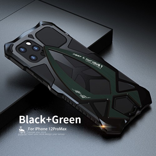 Für iPhone 14/13/12 Pro/Max Mann robuste Aluminium Metall stoßfeste Hülle Cover - Bild 13 von 15