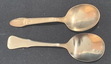Rogers Brothers And Oneida Baby Feeding Spoons