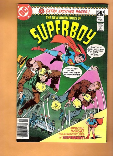 New Adventures of Superboy #11 Vintage DC Comic 1980 Sehr guter Erhaltungszustand/NM