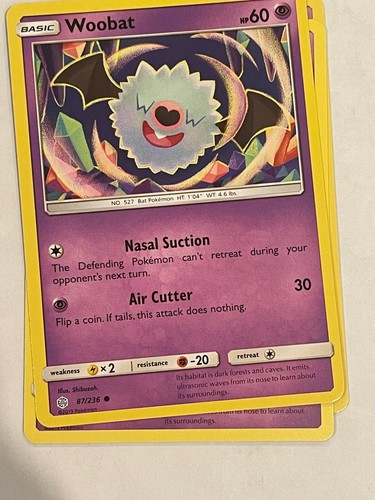 Pokemon Sun & Moon COSMIC ECLIPSE PYC Base Holo Reverse Holo Tag Team - Picture 34 of 80