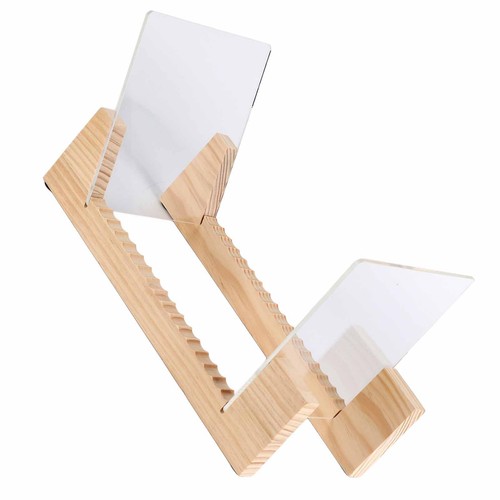 FA Schallplattenhalter Ständer Holz CD Display Ständer Stapelbar Moderner EU - Bild 10 von 12