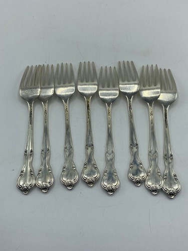 Easterling Sterling Silber 47 Teile + Truhe & Anlauftuch SIEHE VERSANDHINWEIS (CT) - Bild 17 von 24