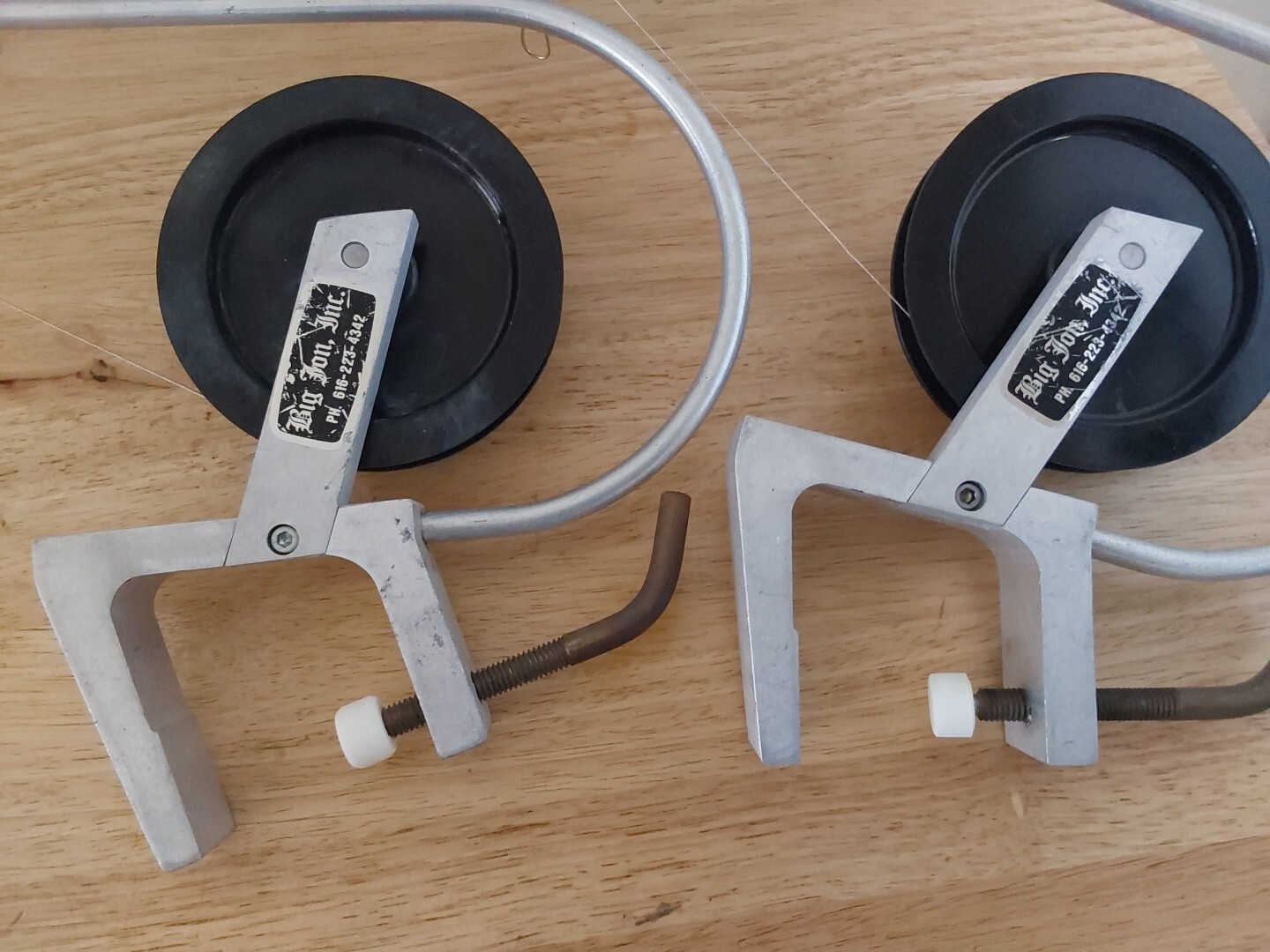 2 Big Jon Manual Mini Downriggers eBay