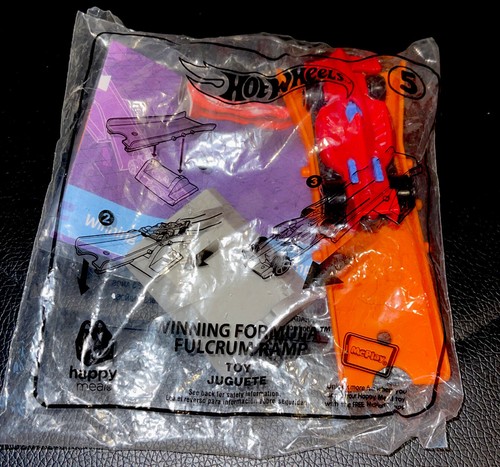Hot Wheels McDonalds 2019 #5 Winning Formula Fulcrum Ramp NIP - Picture 2 of 2