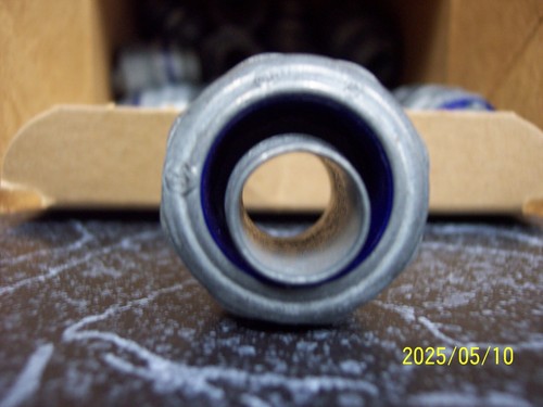 1/2 Zoll Metall Flüssigkeitsdichter Gerader Verbinder (25er Pack). Zinkdruckguss LMM-11 - Bild 3 von 6