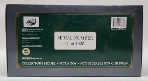 Caterpillar Holt No. 77 Track-Type Steam Engine By SpecCast 1/32 Scale - Picture 13 of 14