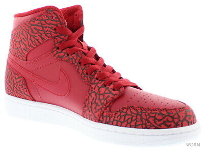 US11】 AIR JORDAN 1 RETRO HIGH RED ELEPHANT PRINT 839115-600 US11】 AIR JORDAN 1 RETRO HIGH RED ELEPHANT PRINT 839115-600