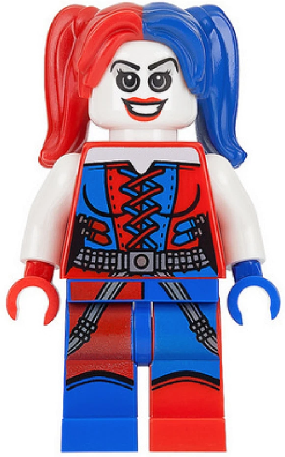  LEGO The Batman Movie Minifigure - Harley Quinn (Pigtails)  2016! : Toys & Games