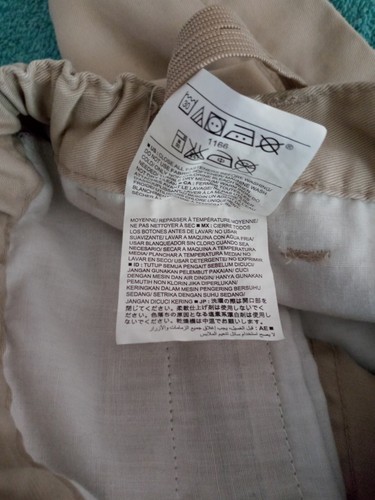 Old navy khaki girls uniform straight size 18 pants - Picture 4 of 7