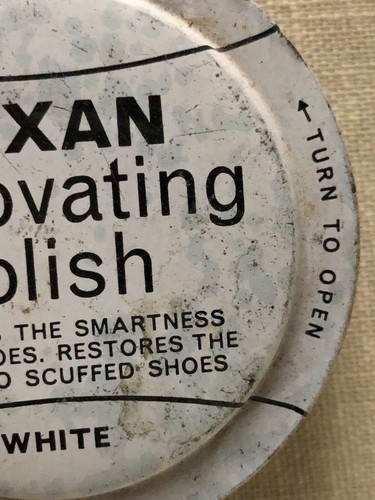 2 Vintage Tins Shoe Polish Brown Beauty Horse /Original Manchester & Tuxan - Picture 13 of 13