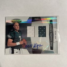 Mike Kafka 2010 Panini Certified #295 Dual Jersey Auto /699 Autograph Rookie
