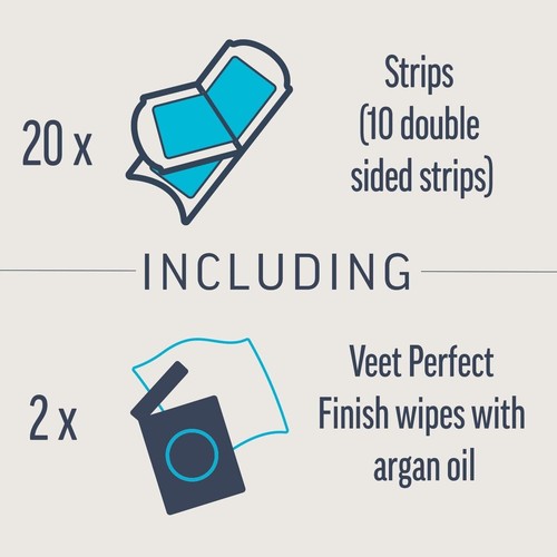 Veet Expert Cold Wax strips for Normal Skin - 20 - Picture 2 of 5