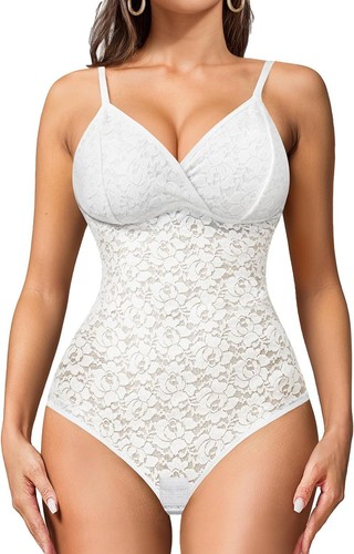 Women Bodysuit Tummy Control Sculpting Shaper Shapewear Body Shaper Tank Top - Picture 2 of 12
