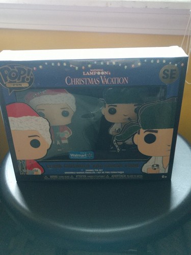 Funko Pop Pins Christmas Vacation Pin Set Clark Griswold & Cousin Eddie Neu - Bild 1 von 2