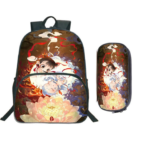 Nezha Niño Niña Mochilas Informales Bolso para Bolígrafo Mochila Majin Taito Mochila Escolar Mochila - Imagen 4 de 56