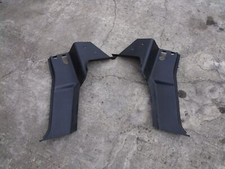 MAZDA MX5 EUNOS (MK1 1989 - 97) BLACK SEAT BELT TOWER TRIM COVERS / PANELS  PAIR