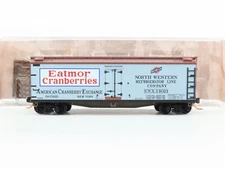 N Scale Micro-Trains MTL 04900820 NWX Eatmor Cranberries 40' Wood Reefer #14021