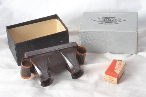Tru Vue stereo viewer *vintage bakelite w/ box mint! - Picture 1 of 17