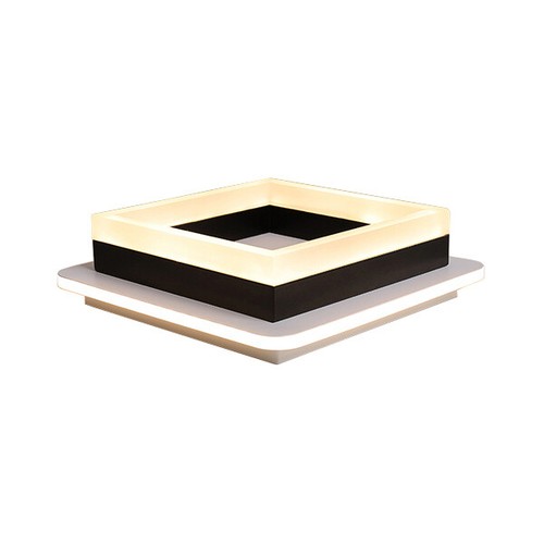 Square 12W LED Ceiling Light Fixture Acrylic Lamp Surface/Flush Mounted Aisle - Picture 19 of 22