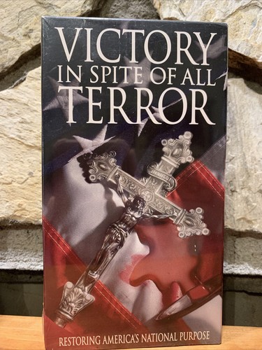 Victory in Spite of All Terror CBN Sealed VHS Lot Pat Robertson Holy Land Jihad - Picture 1 of 5