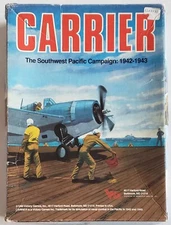 VICTORY GAMES CARRIER SOUTHWEST PACIFIC CAMPAIGN WWII BOARD GAME 80% UNPUNCHED