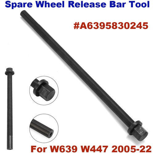 For Mercedes Benz Vito V Class W639 W447 Spare Wheel Release Bar Tool Pole 05-22 - Afbeelding 1 van 9