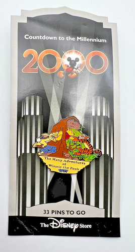 Disney Store Countdown to Millennium #34 Many Adventures of Winnie the Pooh Pin - Picture 2 of 4