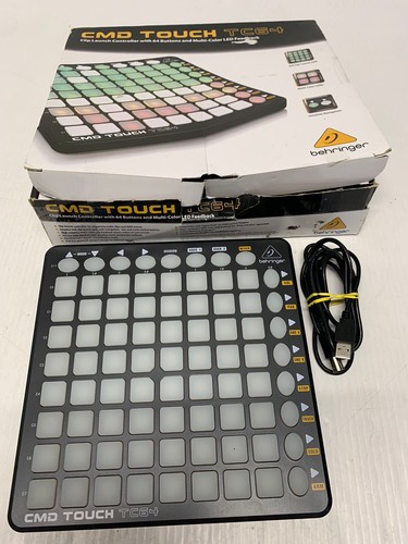 Behringer CMD TOUCH TC64 Clip Launch Controller Button Pad With/Wired/Box