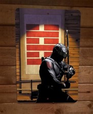Snake Eyes Ninja 8x12 Metal Wall Sign GI Joe Poster
