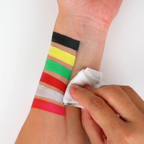 42 Color Water Based Body Paint Face Paint with Glitter For Kids Party Xmas Gift - Picture 7 of 14