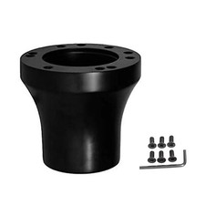 1 x Steering Wheel Hub Adapter For Golf Cart Club Car Precedent Tempo Black