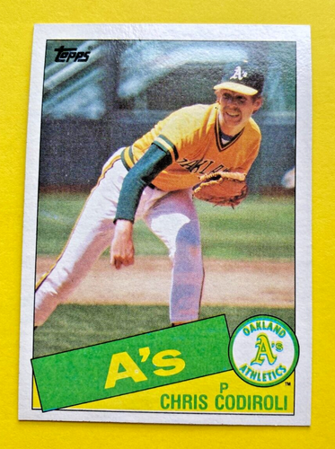 Topps Baseballkarten 1985. Wählen Sie aus, was Sie brauchen, um Ihr Set zu vervollständigen. #401 - #600 - Bild 300 von 397