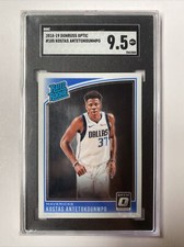 2018 Donruss Optic Kostas Antetokounmpo #185 Rated Rookie RC SGC 9.5 Mint+