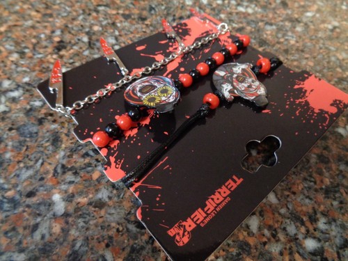 Terrifier 2 Art der Clown Beste Freundin Bestie Armband Set 3 Anhänger Charm Neu - Bild 2 von 6