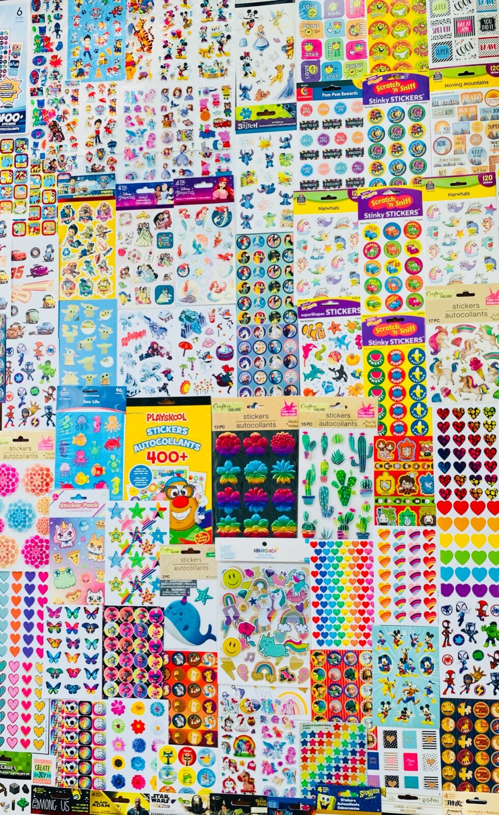750+ Vintage Stickers by Sandylion, Hallmark, Crafters Corner & American Greetings