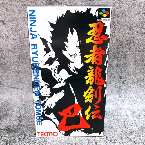 Nintendo Super Famicom Ninja Ryukenden Tomoe Tecmo Japan SNES SFC Game in Stock - Picture 1 of 17