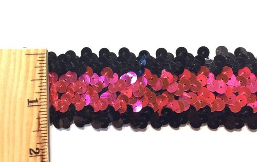 4 ROW (1.5") STRETCH SEQUIN TRIM - 8 Continuous Yards - Many Colors Available! - Picture 17 of 39