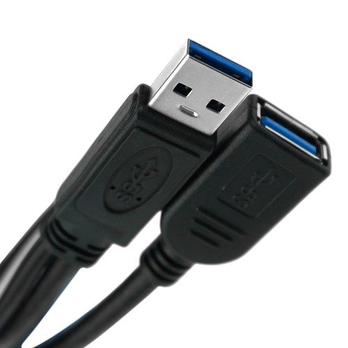 USB 3.0 Extension Cable 5ft Female to Male Converter Data Power Plug Split Wire - Picture 4 of 7