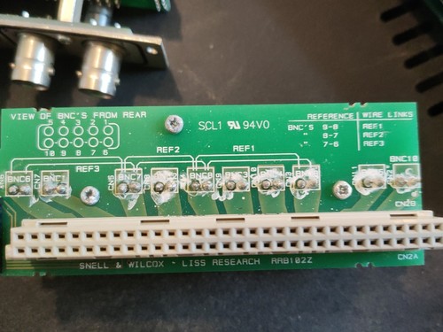 SNELL&WILCOX RAAD DECODER  BOARD + COMPONENT TO SERIAL U1  CONVERTER IQDIADC - 第 9/16 張圖片