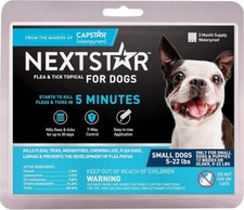 NEXTSTAR Flea And Tick Prevention For Dogs Waterproof Small Dogs Up To 22 Lbs