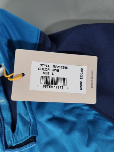 Peter Millar Crown Sport Merge Elite  Hybrid Full Zip Camo Jacket Men’s Size L - Picture 8 of 15