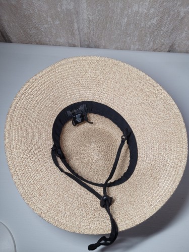 Jeff & Aimy Beige Sun Hat Summer Brown Cap. Size Medium, Adjustable - Picture 13 of 22