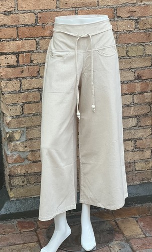 Wide Leg Women's Pants Fits Womens Sizes 2 - 14 S- L Free Shipping Free Returns - Picture 2 of 5