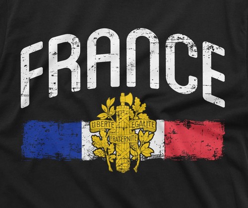 Frankreich Flagge T-Shirt France National Tee French Gift Tee France National Shirt - Bild 5 von 9