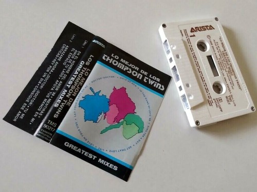 Thompson Twins Best Greatest Mixes - Cassette Tape Argentina Pressing MINT Cond - Picture 2 of 3