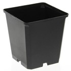 10 x Viereckiger Topf 9x9x9,5 cm ca. 0,50 L , Antzuchttopf, Pflanztopf