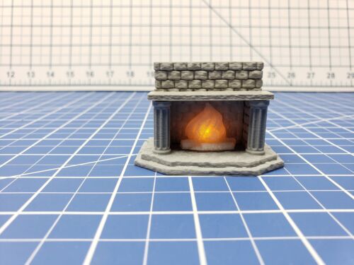 LED Kamin - Dragonshire - DragonLock - Fat Dragon Spiele - DND - Pathfinder - - Bild 3 von 7